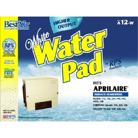 BESTAIR BestAir A12W Higher Output Furnace Humidifier Water Pad - Aprilaire 504474